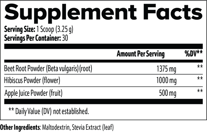 Beetroot Powder | Natural Energy & Heart Support Post-Workout Recovery VigorFlow