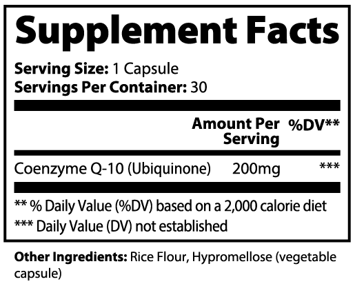 CoQ10 Ubiquinone | Heart & Cellular Energy Boost Post-Workout Recovery SkillzAi