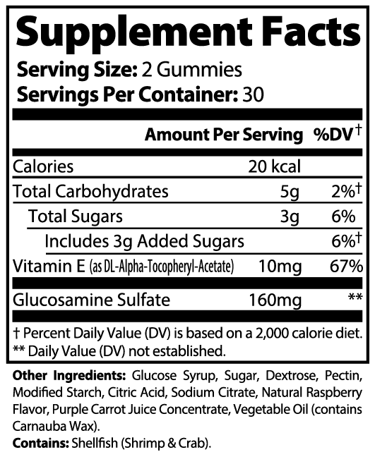 Joint Support Gummies (Adult) | Mobility & Flexibility Bone, Joint & Cartilage VigorFlow
